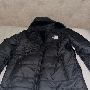 Authentic unisex kids north face insulated jacket